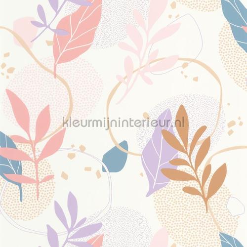 Be yourself rose jaune wallcovering YNF103262040 teenager Caselio