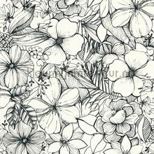 California dreaming noir et blanc papier peint Caselio Wallpaper creations 