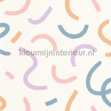 Good vibes only rose jaune papier peint Caselio Wallpaper creations 