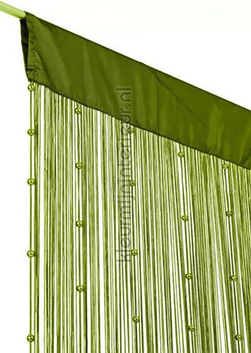 Draadgordijn met parels Helena 08 fly curtains wire curtains