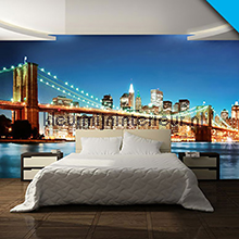 New York East River fototapet 00961 salg Ideal Decor