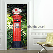 Postbox photomural 00550 Ideal-Decor Poster Ideal Decor