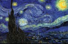 Van Gogh - Starry Night fotobehang Kleurmijninterieur Kunst Ambiance 