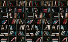Bookshelves fototapeten Kleurmijninterieur weltkarten 