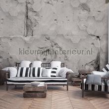 Textured concrete wall fototapeten Kleurmijninterieur weltkarten 