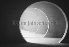 Tunnel circle shape fotomurales Kleurmijninterieur Sol Mar Playa 