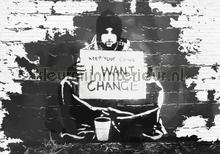 Banksy Change fotobehang Kleurmijninterieur Modern Abstract 