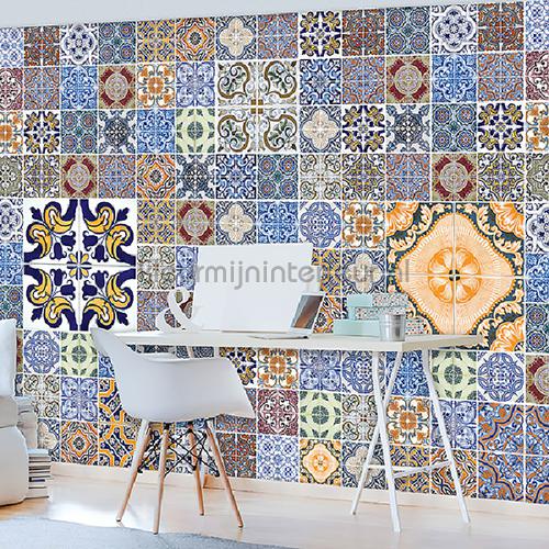 Maroccan tiles pattern fotobehang Fotobehang Top 15 Kleurmijninterieur