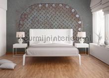 Iron plate 1 papier murales dd108600 Mural room set photo's Architects Paper