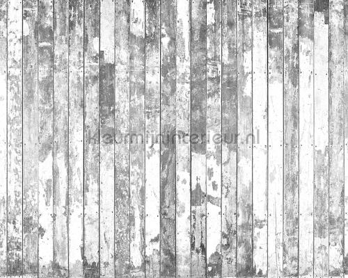 Wooden floor white photomural dd108635 AP Digital 4 Architects Paper