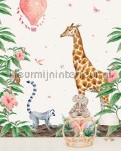Giraffe fotomurais Creative Lab Amsterdam Botanical Collection giraffe