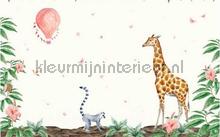 Giraffe fotomurais Creative Lab Amsterdam Botanical Collection giraffe