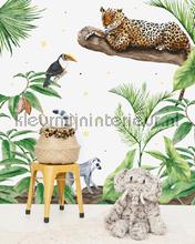 Jungle Tiger papier murales Creative Lab Amsterdam Botanical Collection jungle-tiger