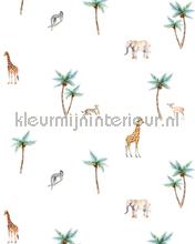 savannah palmtree fotomurais Creative Lab Amsterdam Botanical Collection savannah-palmtree-fotobehang