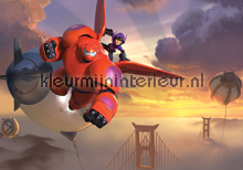 Baymax and hiro fotomurais Kleurmijninterieur Todas-as-imagens