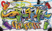 Graffiti - the original style of the str fotomurais Kleurmijninterieur Todas-as-imagens