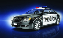 Police fotobehang Kleurmijninterieur Auto Transport 