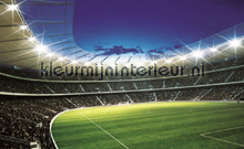 Stadium papier murales Kleurmijninterieur Voitures Transport 