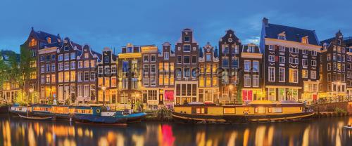 Amsterdam view fototapeten City Kleurmijninterieur