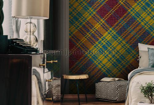 Royal Tartan photomural 24292 Graphic - Abstract Hookedonwalls