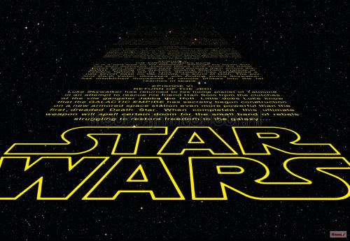 star wars intro fottobehaang 8-487 Disney Edition 3 Komar