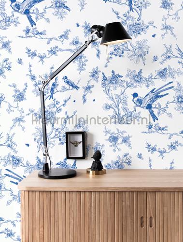 birds and blossom papier peint wp-378 Flora en Fauna Kek Amsterdam