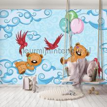 Happy bears fotobehang babykamer Kleurmijninterieur