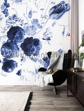 Royal Blue Flowers 1 fotobehang WP-217 Golden Age Flowers Kek Amsterdam