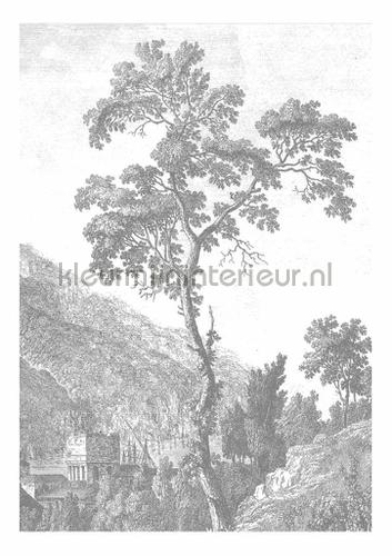 Engraved Landscapes fotobehang WP-312 Golden Age Flowers Kek Amsterdam