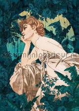 songes vert papier murales Komar Heritage Edition 1 hx4-027