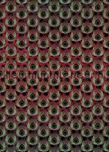 paon rouge papier murales Komar Heritage Edition 1 hx4-033