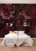 rouge intense papier murales Komar Heritage Edition 1 hx7-046