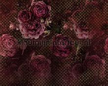 rouge intense papier murales Komar Heritage Edition 1 hx7-046