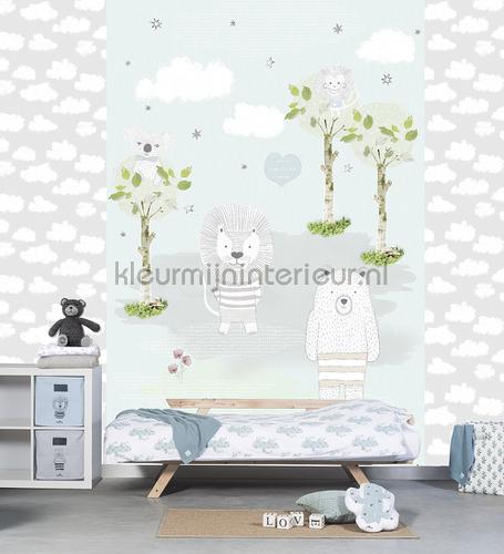 Bears and lions fotobehang ink7007 Kay and Liv Behang Expresse