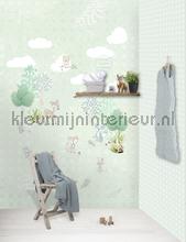 Lief dierenbos fotobehang Behang Expresse Kay and Liv ink7010