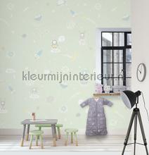 ruimtevaardertjes fotobehang Behang Expresse Kay and Liv ink7033