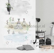 Indianen land wallcovering Behang Expresse Kay and Liv ink7036