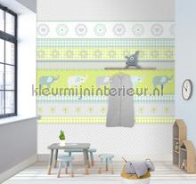 Olifant linten fotobehang Behang Expresse Kay and Liv ink7043