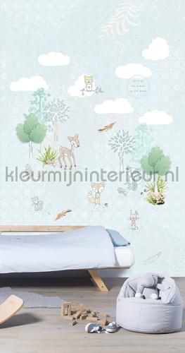 Lief dierenbos fotobehang ink7046 Kay and Liv Behang Expresse
