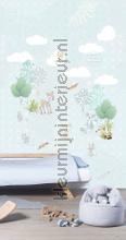 Lief dierenbos fotobehang Behang Expresse Kay and Liv ink7046