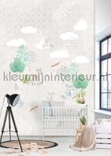 Lief dierenbos fotobehang Behang Expresse Kay and Liv ink7047