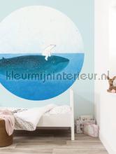 riding the whale fotobehang ck-042 babykamer Kek Amsterdam