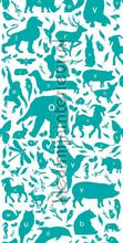 ABC Animals turquoise fottobehaang Kek Amsterdam tiener 