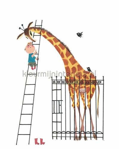 Giant Giraffe fotomurais WS-040 Kinderbehang Kek Amsterdam