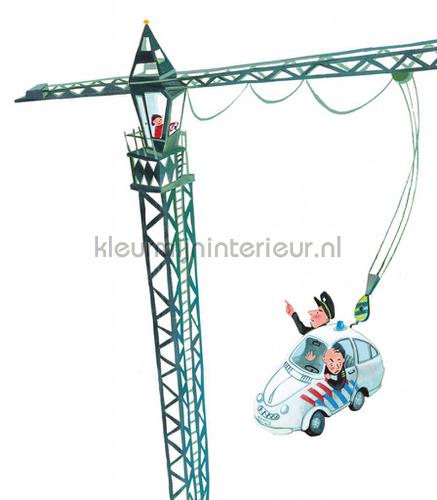 Crane Driver fotomurais WS-090 Kinderbehang Kek Amsterdam