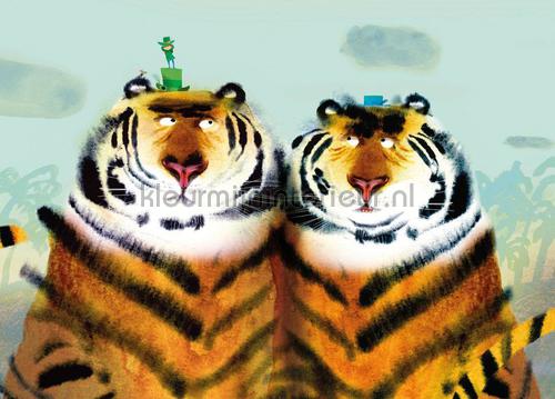 Two Tigers tapet WS-096 Kinderbehang Kek Amsterdam