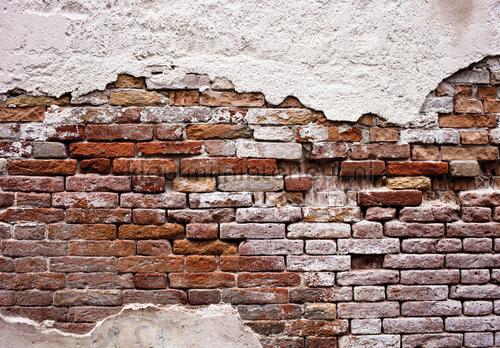 Brick wall photomural Stones - Concrete Kleurmijninterieur