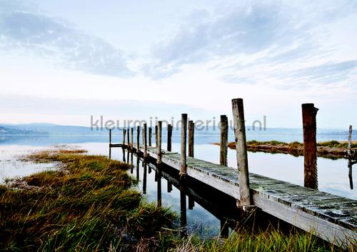 lake photomural Sun - Sea - Beach Kleurmijninterieur