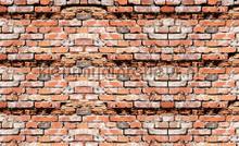 Brick relief wall fototapet Sten - Beton Kleurmijninterieur