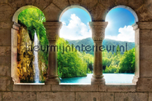 Lagoon view from Terrace fototapeten Kleurmijninterieur weltkarten 